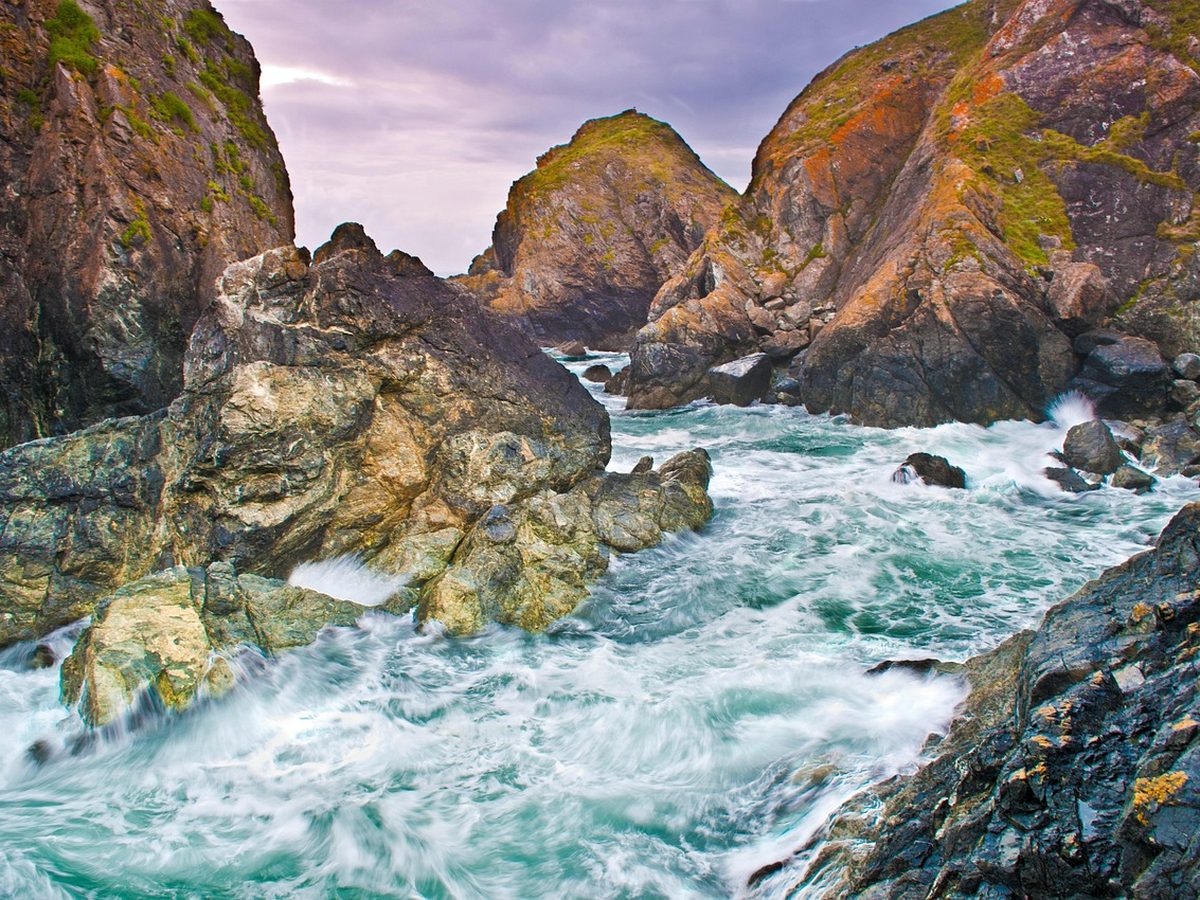 The north Cornwall coast
