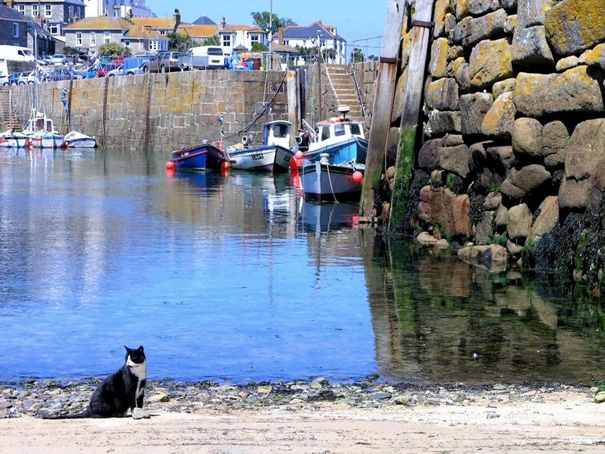 The harbour at Mousehole