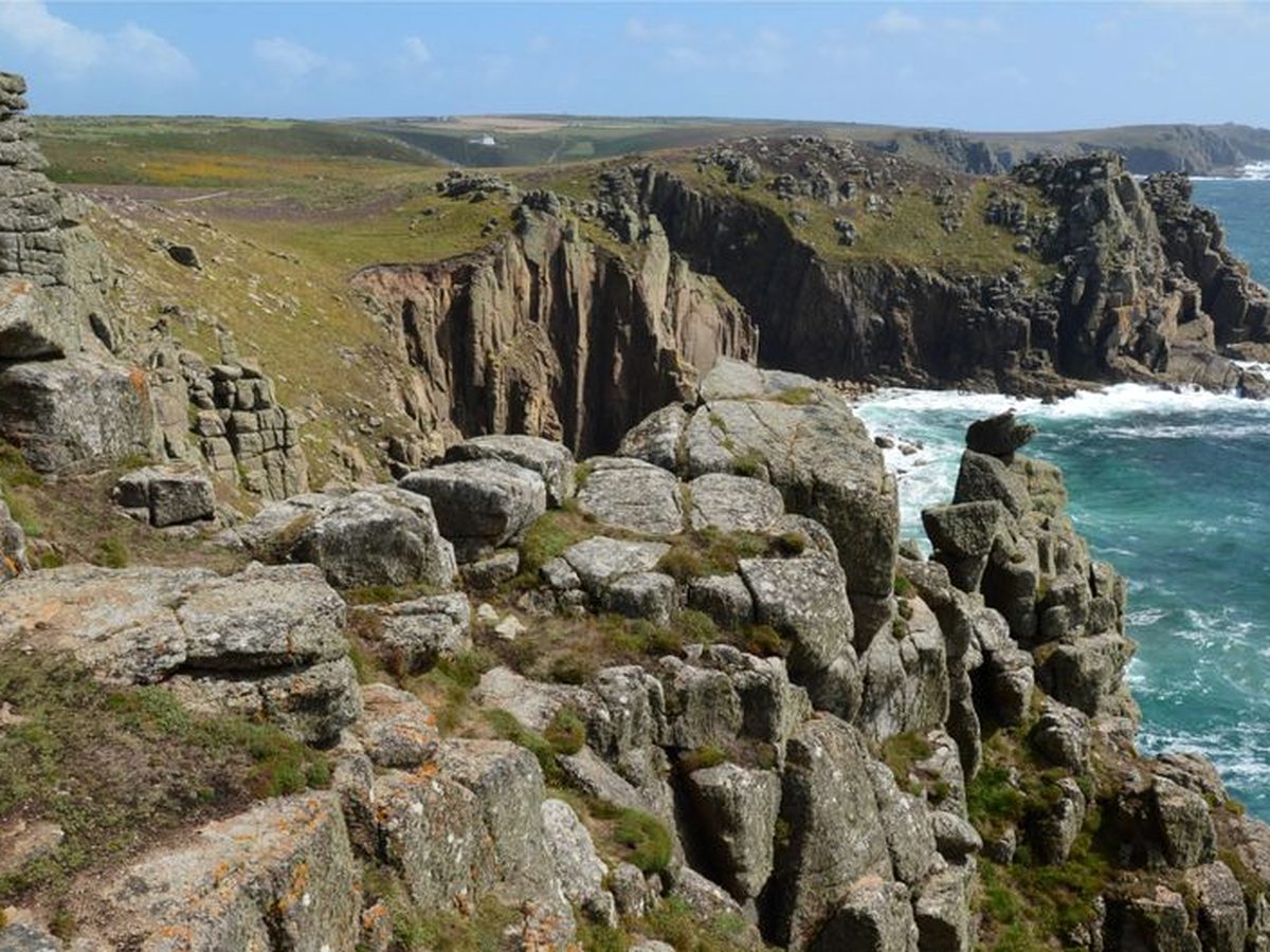 The cliffs at Land’s End