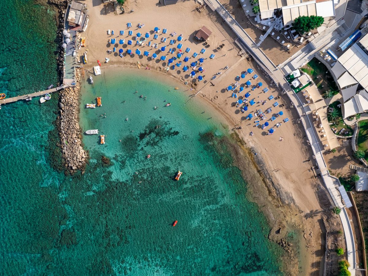 The bay at Protaras