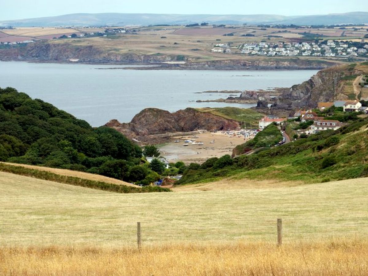Hope Cove on the sheltered south coast