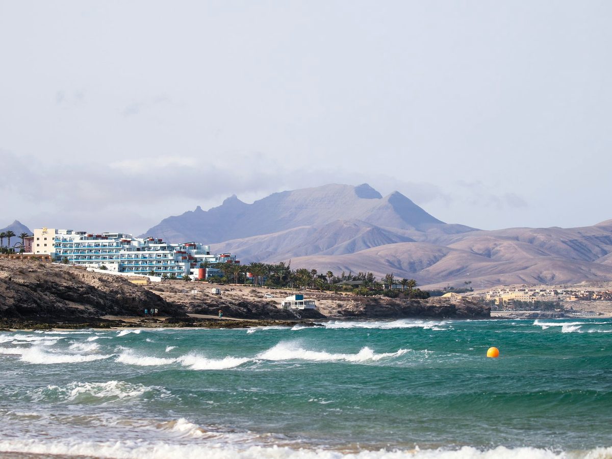 The coast at Costa Calma
