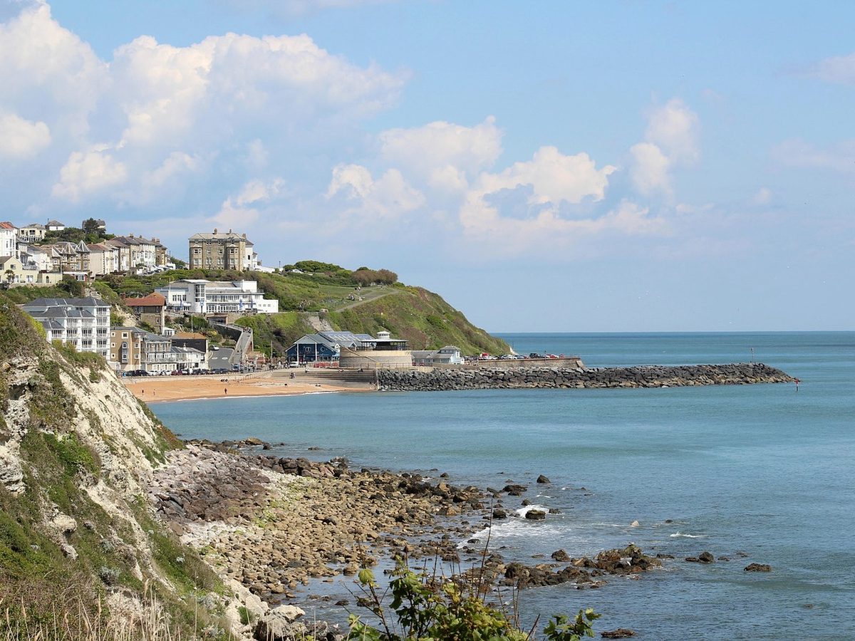 Ventnor, tucked under the downs on the south coast