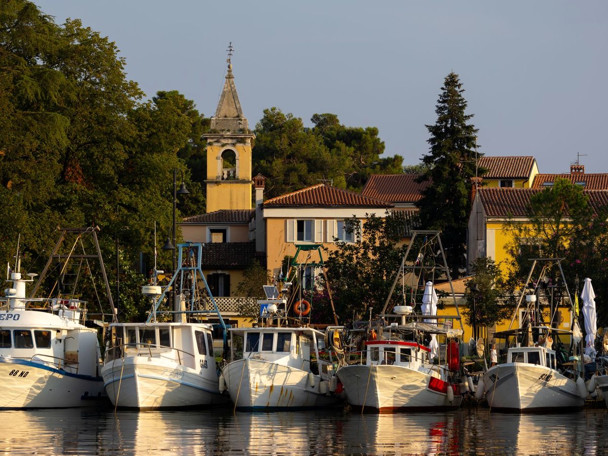 Fishing boats at Novigrad