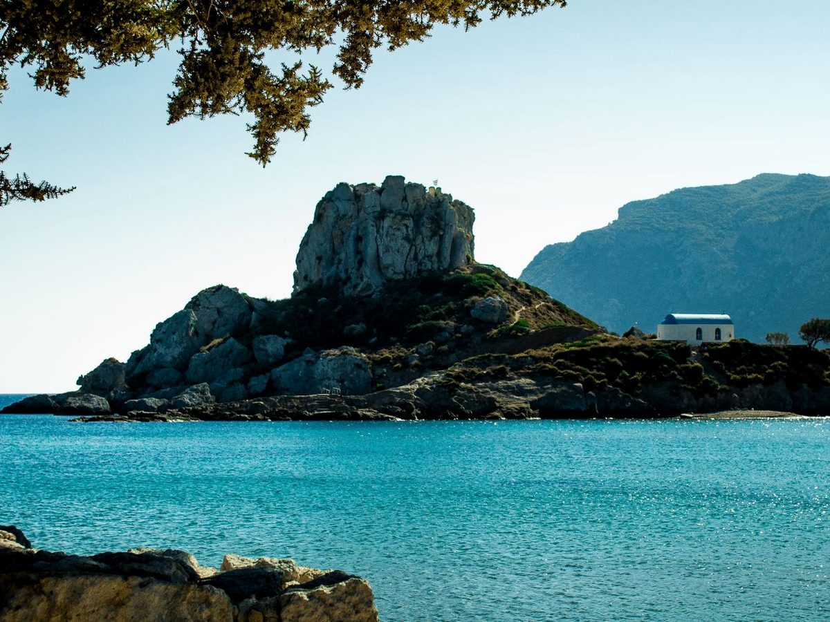 A rocky islet off the Kefalos coast