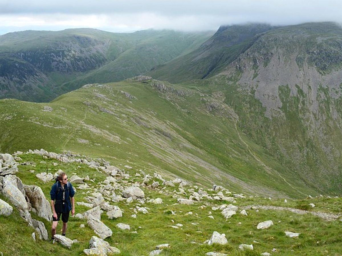 The fells above the valleys