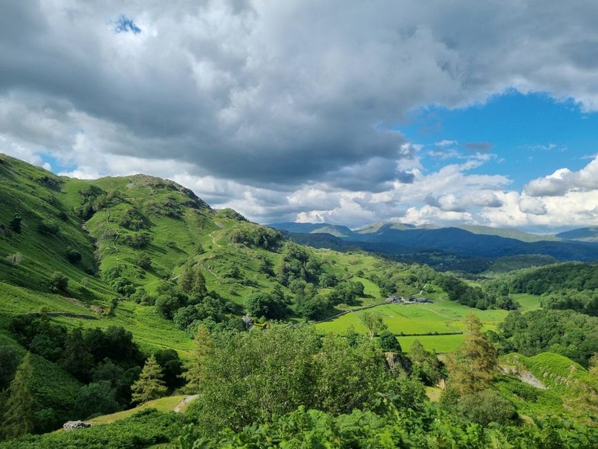 A Lakeland valley