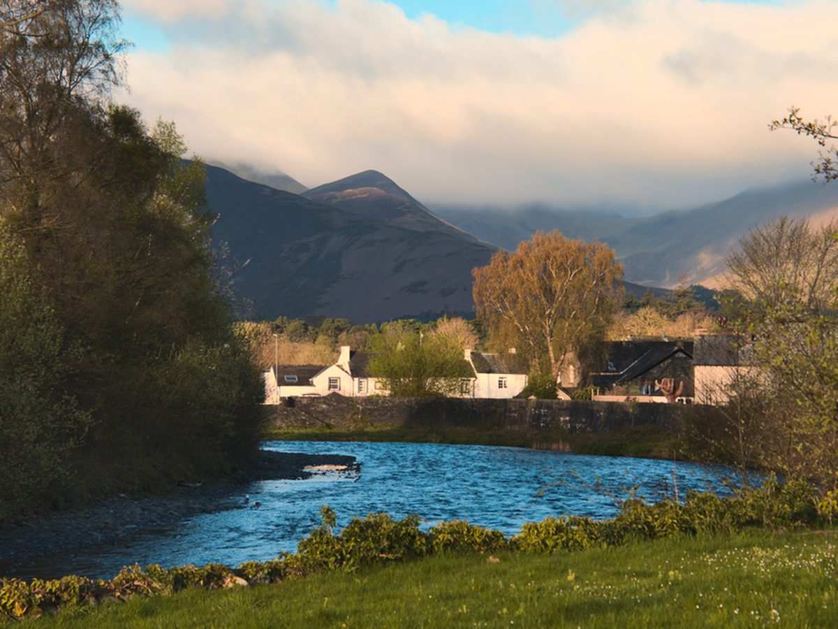 Keswick, by the river