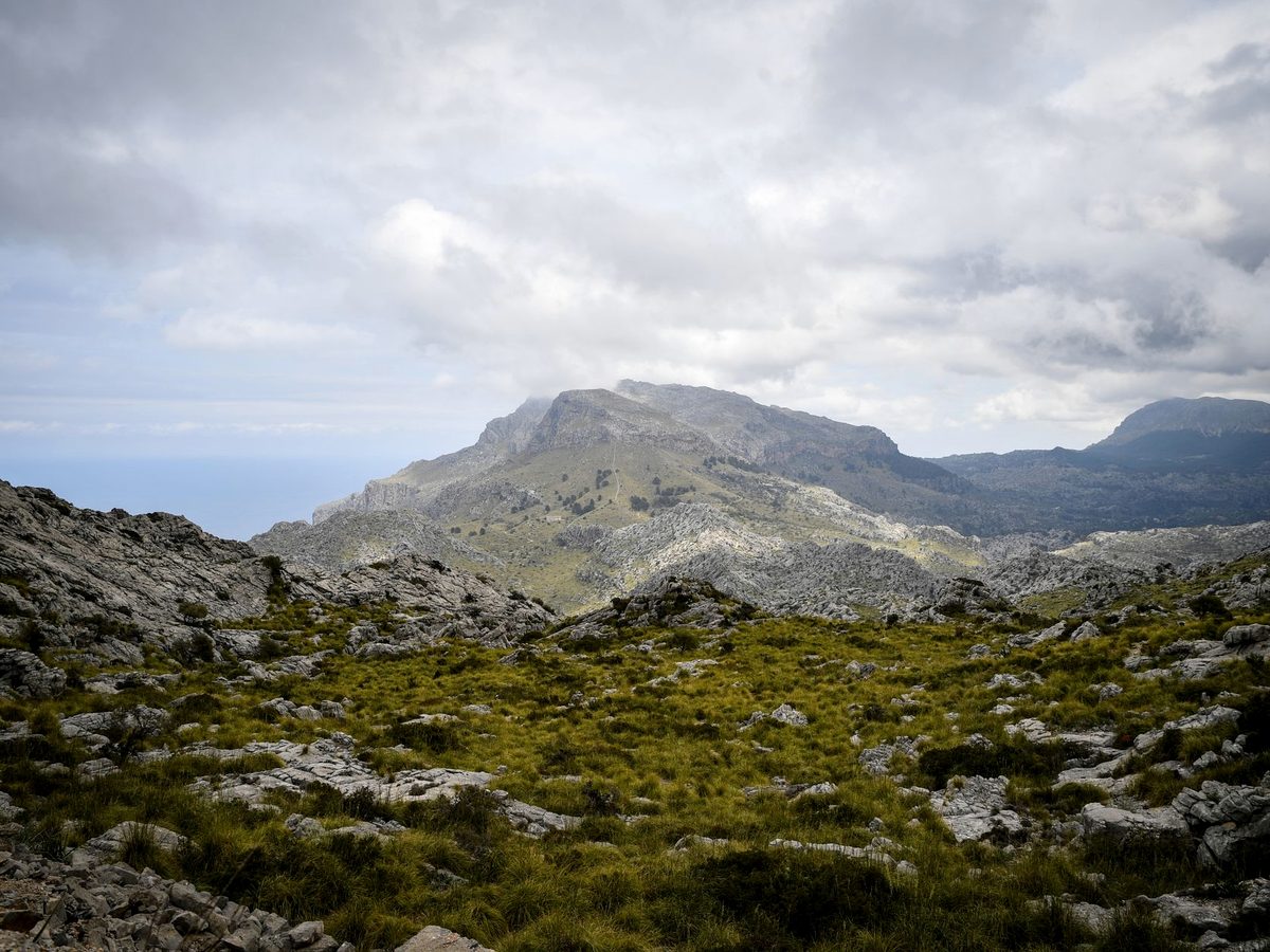 The Serra de Tramuntana, the mountain range along the north-west coast