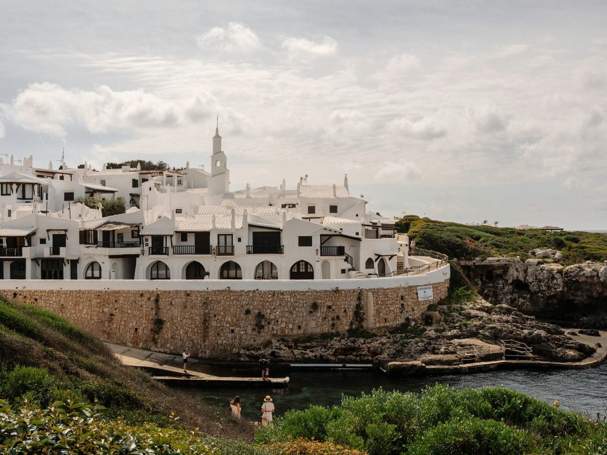 The whitewashed village of Binibeca Vell