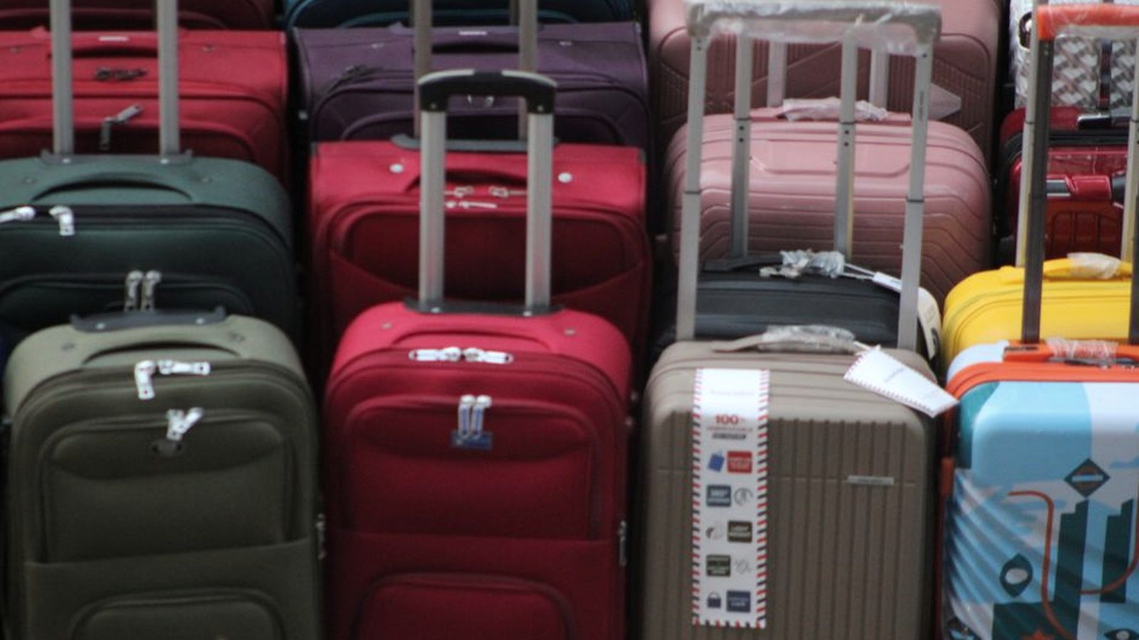 Wheeled cabin bags and larger cases