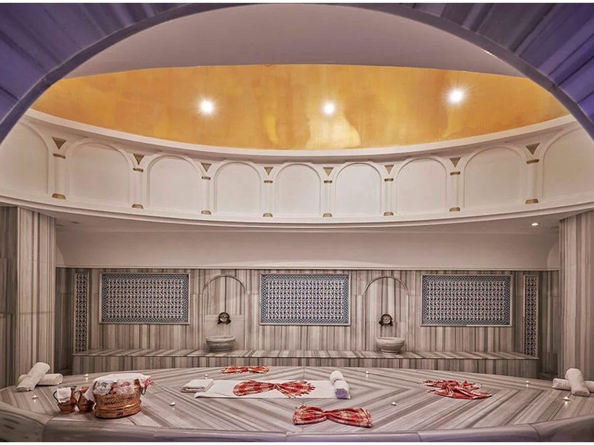 The domed Turkish hammam