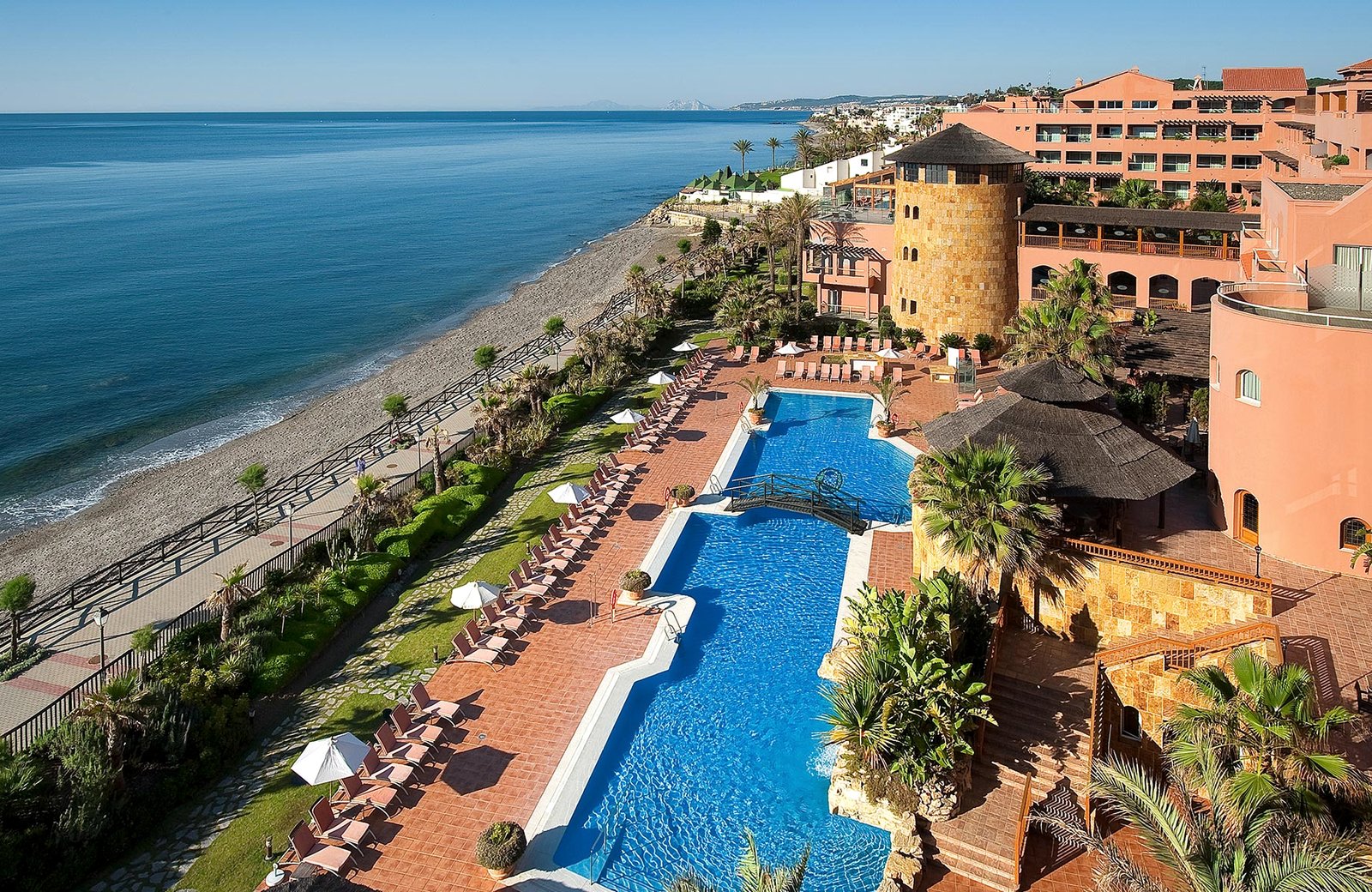 Elba Estepona Gran Hotel & Thalasso Spa, a five-star beachfront hotel near Estepona on the Costa del Sol.