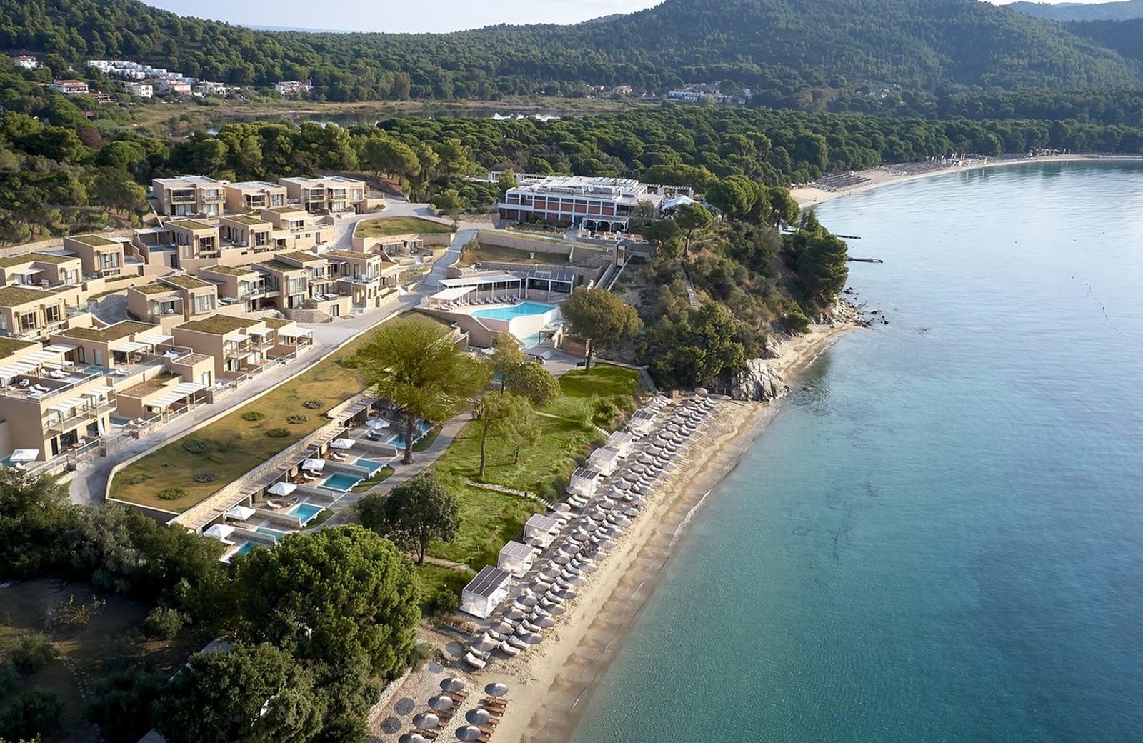ELIVI Skiathos on the Punta peninsula at the south-western tip of Skiathos.