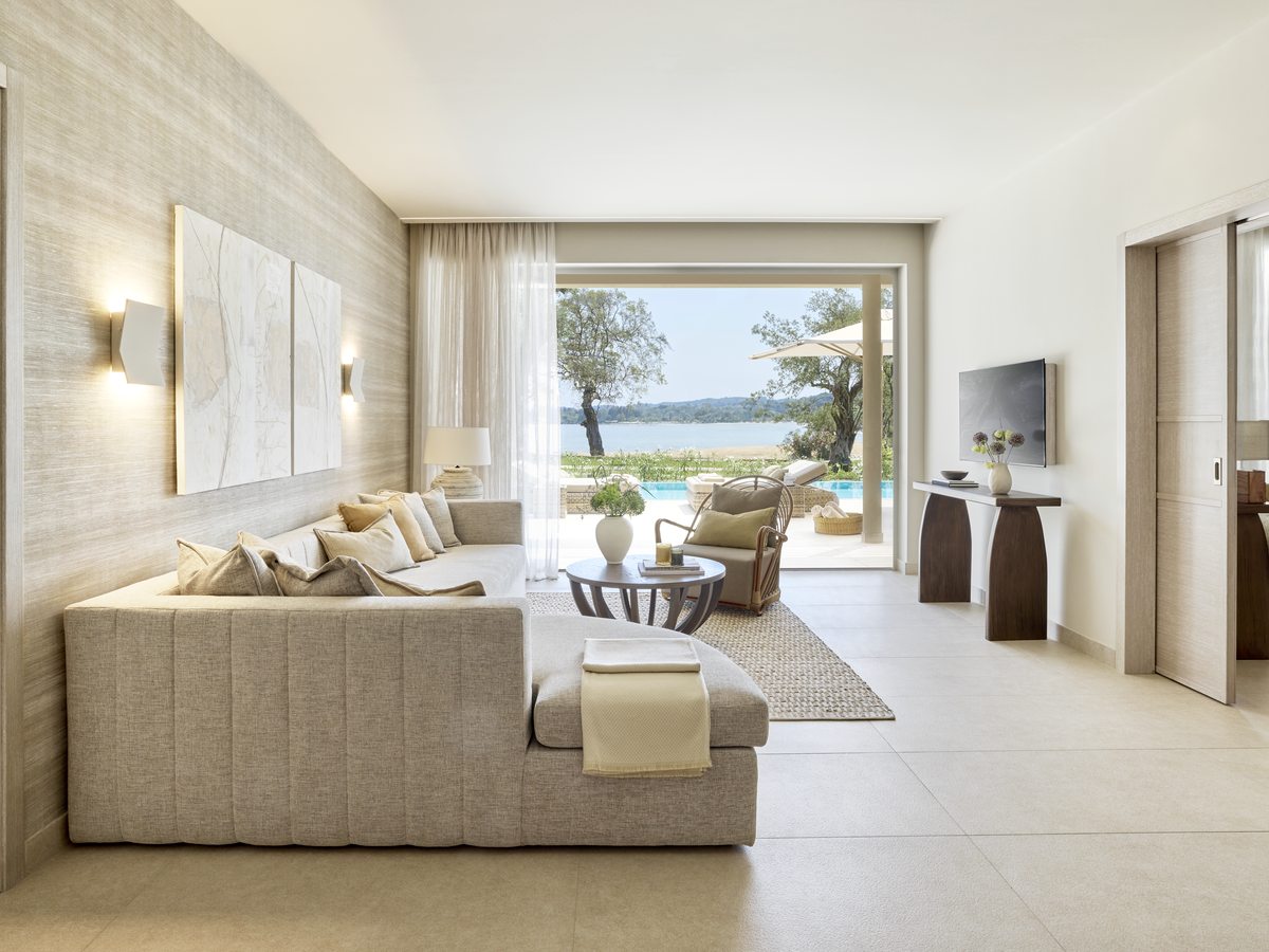 A Deluxe Two Bedroom Bungalow Suite at Ikos Odisia