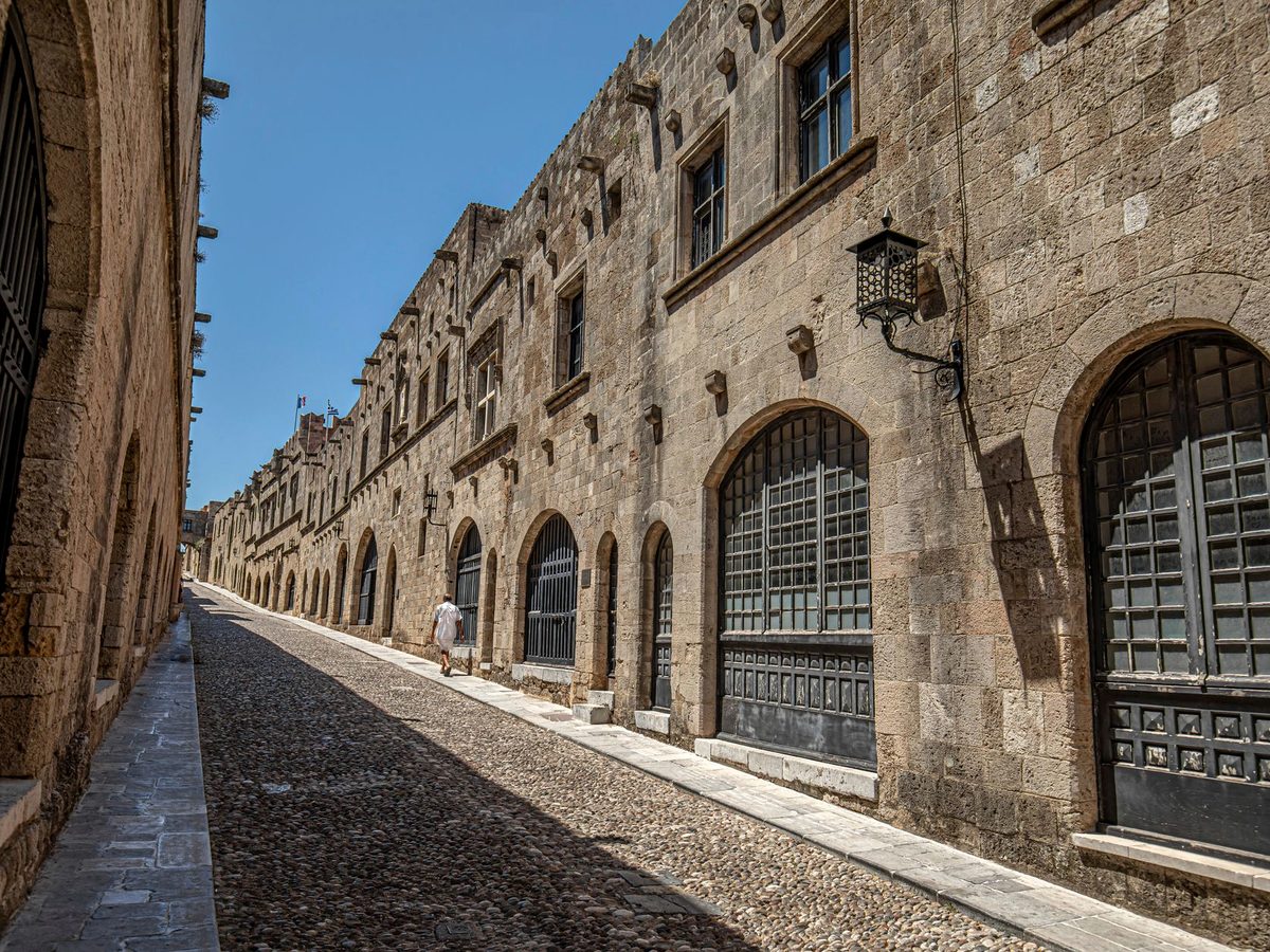 The Street of the Knights in the Old Town