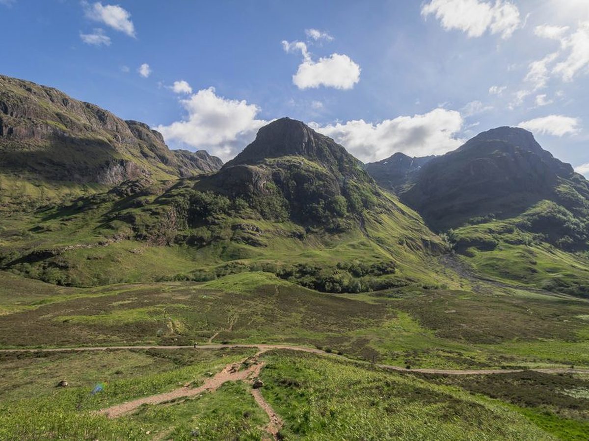 Glen Coe in the western Highlands