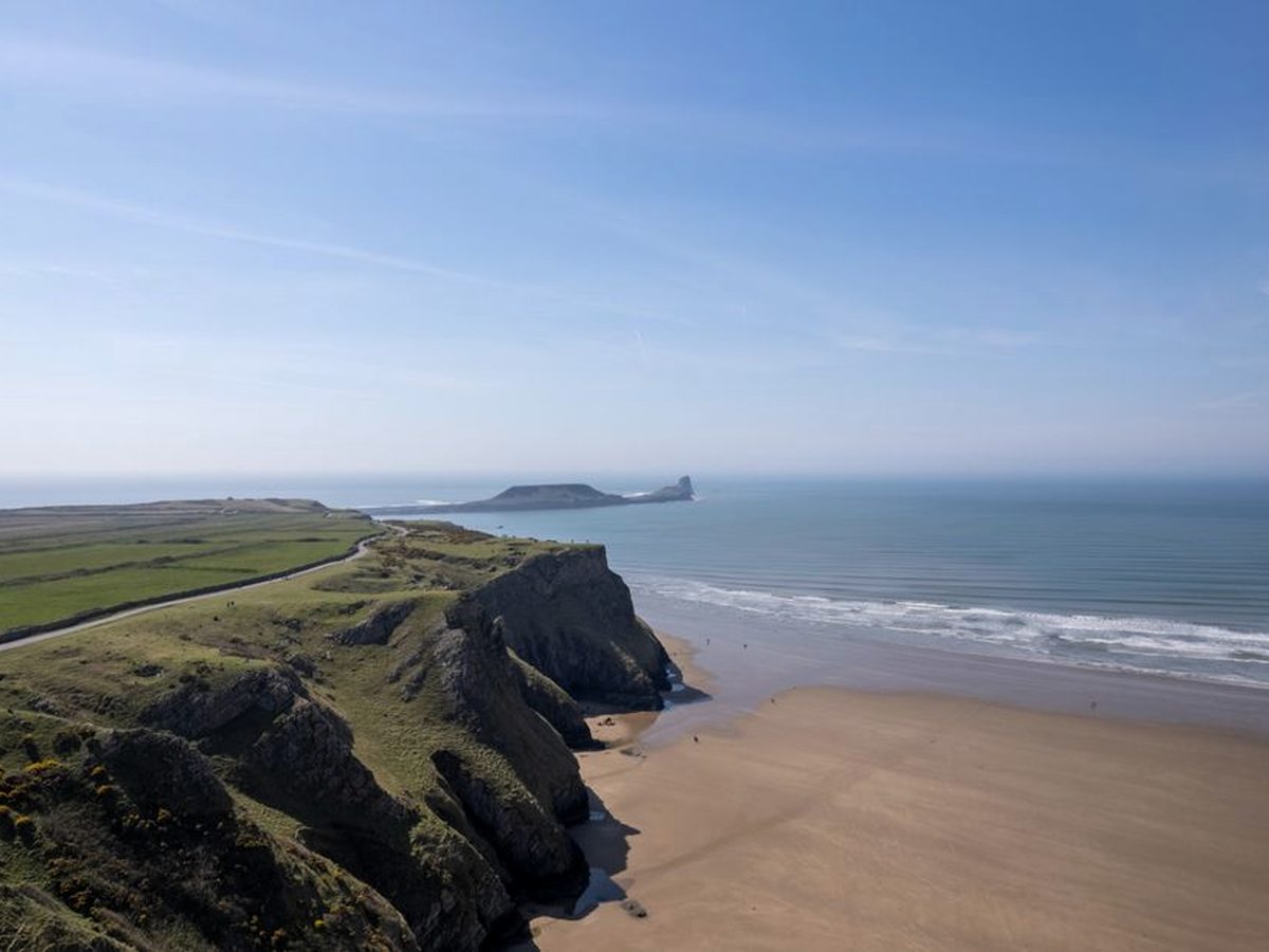 Rhossili Bay on the Gower