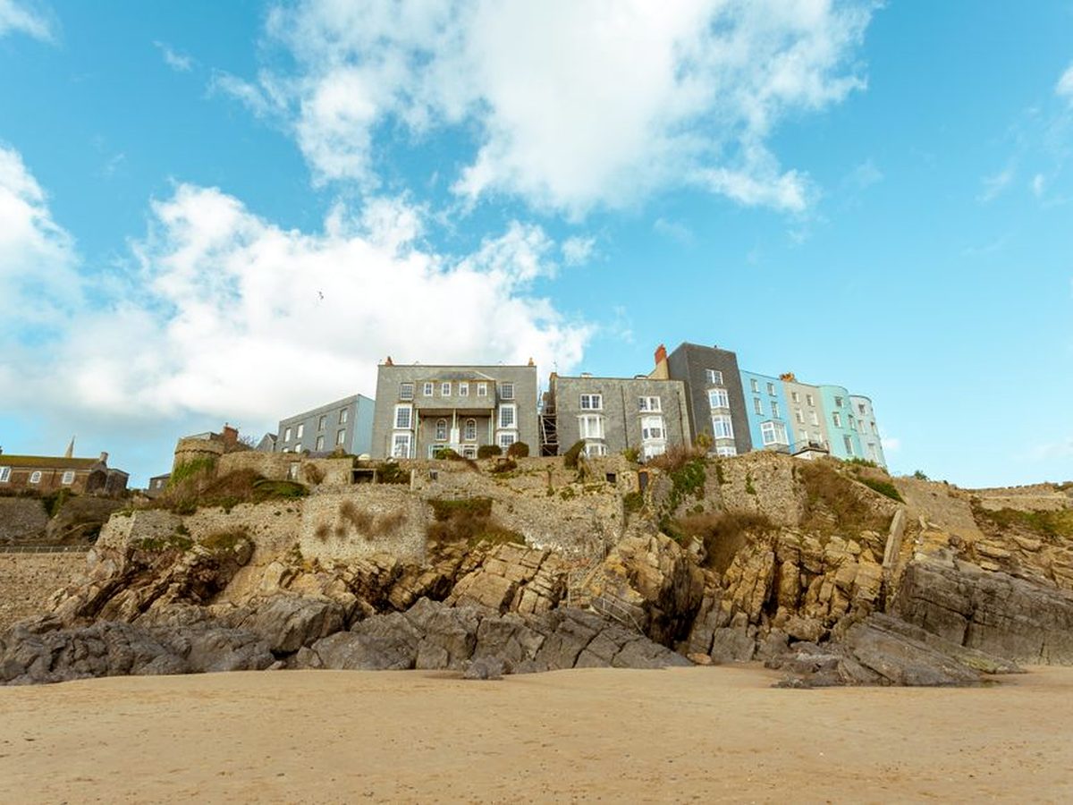 Tenby, on the Pembrokeshire coast